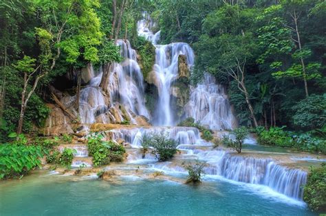 Selain Kuil Dan Biara Buddha Luang Prabang Miliki Air Terjun Terbesar