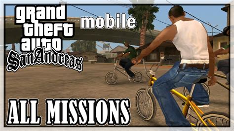 Gta San Andreas Mobile All Missions Full Hd Walkthrough No