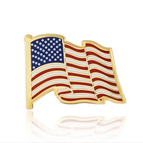 Custom Pins American Flag Lapel Pin Flag Lapel Pins Gs