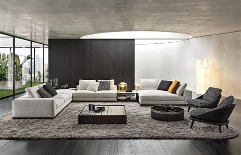 West Sofas From Minotti Architonic Morden Living Room Sofa