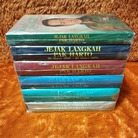 Jual Buku Jejak Langkah Pak Harto Set 6 Buku Shopee Indonesia