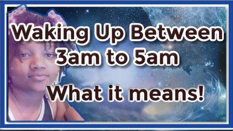 Find out what it means for you now! Waking up at 3am spirituality: Signs of Spiritual ...