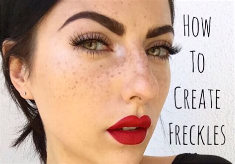 inspired beauty blog inspired beauty fake freckles fake freckles makeup freckles makeup