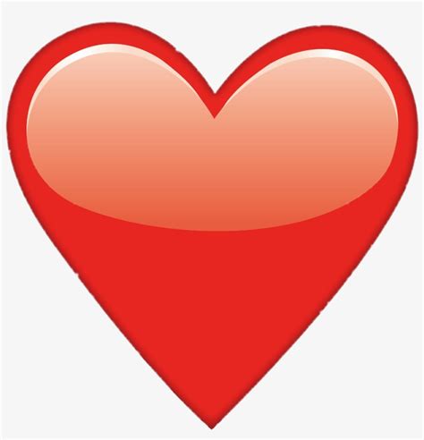 Download Emoji Corazon Png Red Heart Emoji Png Hd Transparent Png