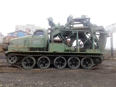 BTM Fast Trench Digging Machine On Display Kamensk Shakhtinsky
