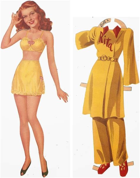 The Stylish Fashions Of Vintage Paper Dolls The Vintage Inn