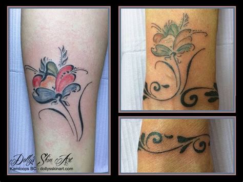 Rosemåling Rosemaling Colour Rose Matching Filigree Tattoo Kamloops