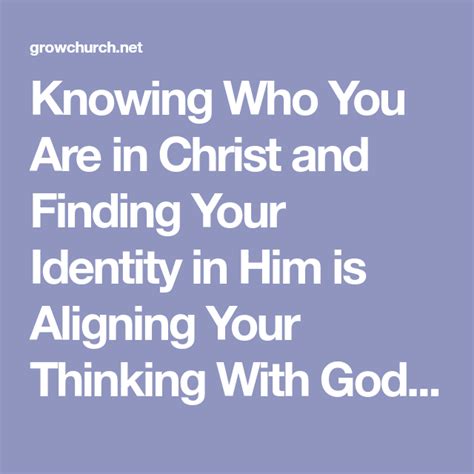 Knowing Who I Am In Christ Scriptures Saying It As It Is Scripture