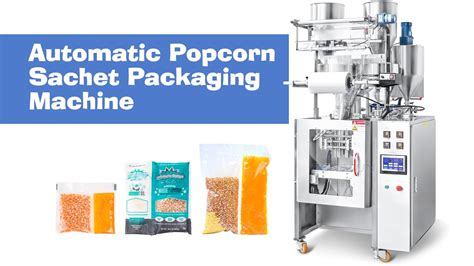 How To Use Zs Fs Automatic Popcorn Sachet Packaging Machine Youtube