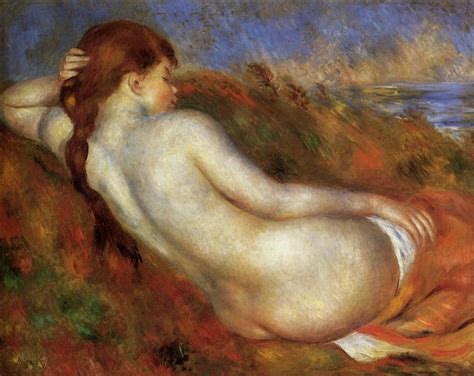 Reclining Nude 1883 Pierre Auguste Renoir WikiArt Org
