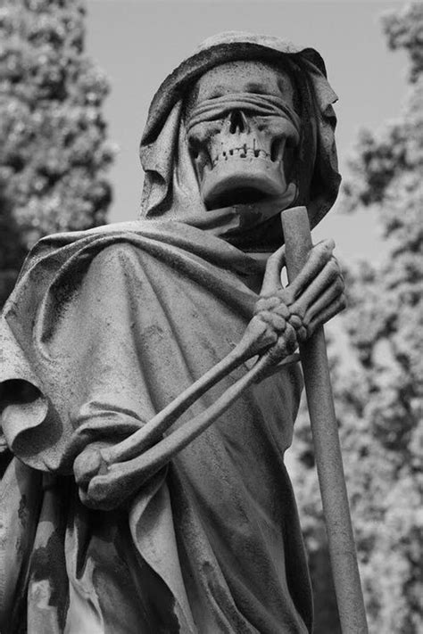 Grim Reaper Cemetery Statues Cemetery Art Grave Monuments
