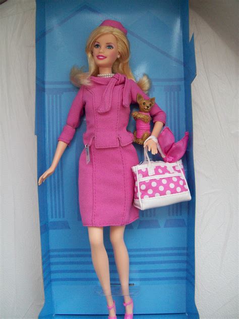 Barbie As Elle Woods In Legally Blonde Red White And Blonde Fashion Barbie