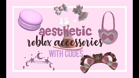 Roblox Accessory Codes Aesthetic Cute Softgirl Trendy Youtube