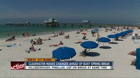 Clearwater Beach Prepares For Biggest Spring Break On