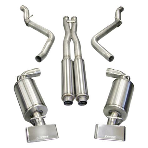 Corsa Dodge Challenger Srt Without Towing Hitch Xtreme Ss Cat Back Exhaust System