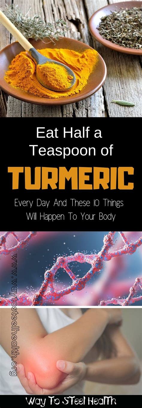 Eat Half A Teaspoon Of Turmeric Every Day And These 10 Things Will
