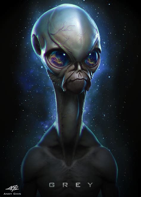 Alien Digital Art From Andy Chin Specart