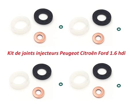 Kit Joint Injecteur Peugeot Citro N Ford Cv Hdi Tdci Montage