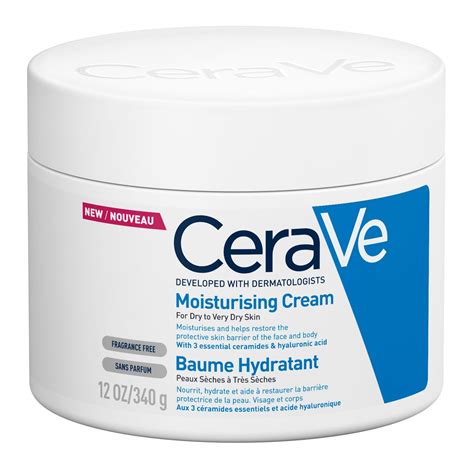Cerave Moisturizing Cream Dry Very Dry Skin 340 Ml Body Care Vita4you