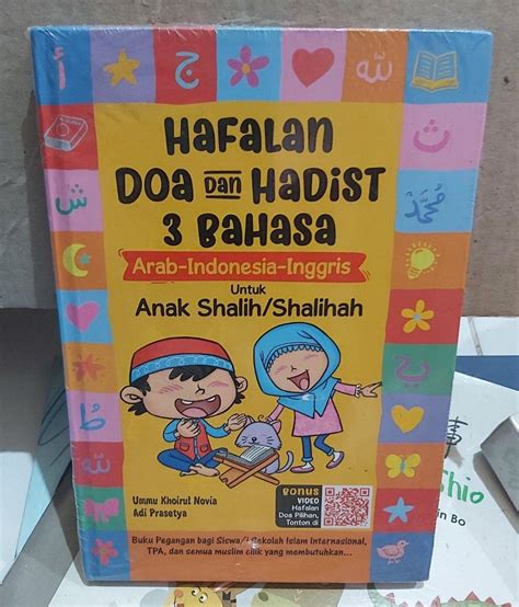 Hafalan Doa And Hadist 3 Bahasa Untuk Anak Books And Stationery Children