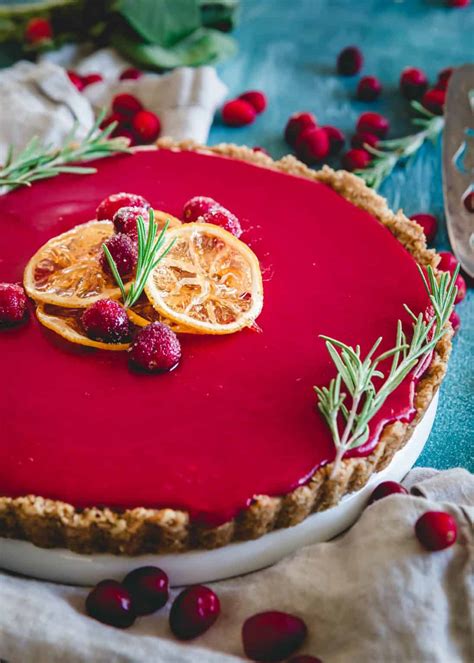 Cranberry Curd Tart An Easy And Stunning Recipe For The Holidays Sg Web