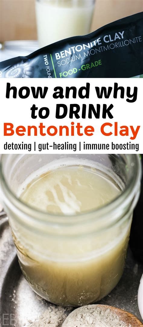 How And Why To Drink Bentonite Clay Anti Radiation Detox Gut And More