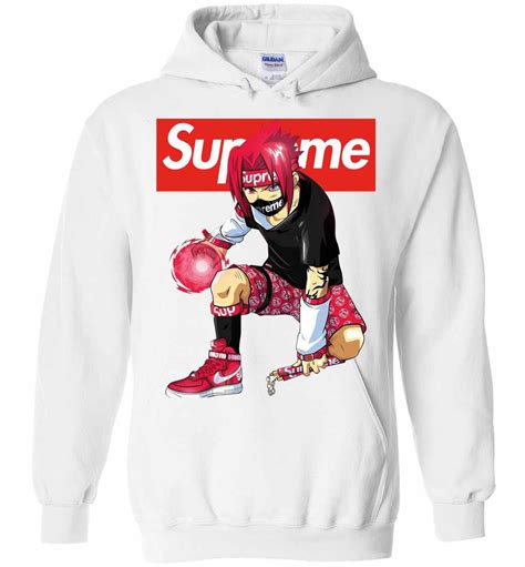 Naruto Supreme Hoodie Supreme Naruto Pullover Hoodie The Geek Ts