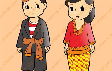 Mirzan Blogs Paling Baru Gambar Baju Adat Jawa Timur Kartun