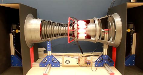 Modelo De Una Turbina De Gas Impresa En 3D Y Que Funciona BricoGeek Com