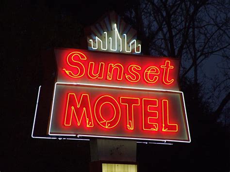 Sunset Motel Neon Night Sunset Motel Neon Brevard Nc Flickr