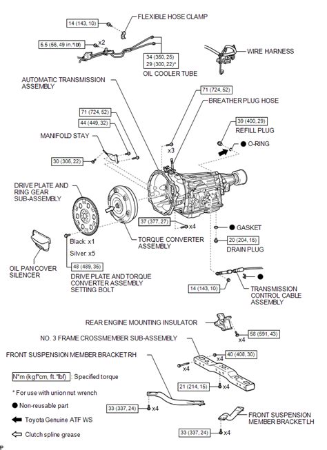 Toyota Tacoma 2015 2018 Service Manual Automatic Transmission Assembly