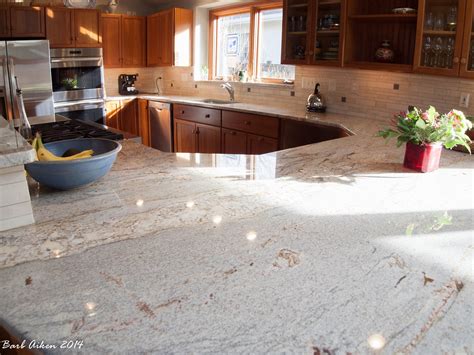 Typhoon Bordeaux Granite Countertop In This Boulder Colorado Kitchen