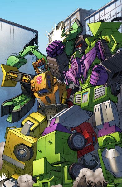 Landfill V Devastator By Dan The Artguy On Deviantart Transformers