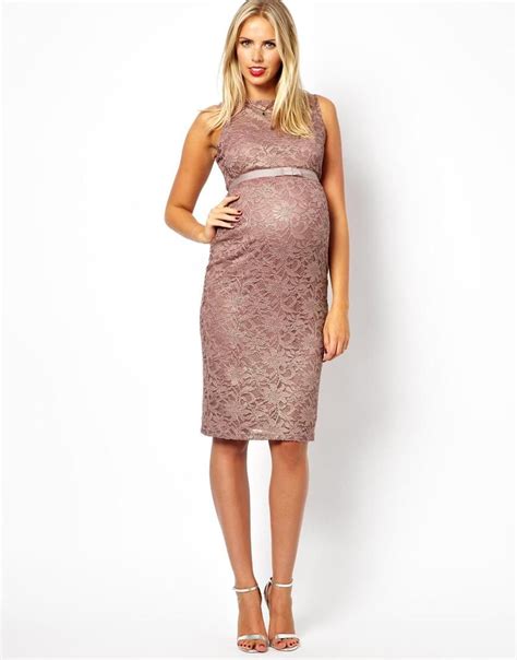 ASOS Maternity ASOS Maternity Exclusive Lace Body Conscious Dress