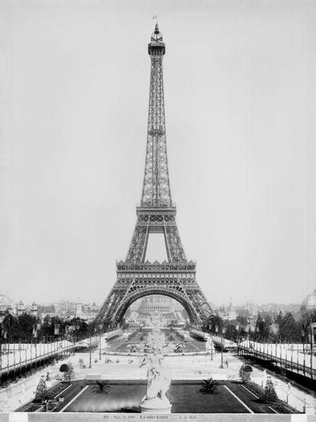 The Eiffel Tower 1887 89 Photographed Adolphe Giraudon As Art Print