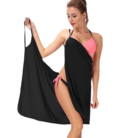 2018 Women Beach Dress Sexy Sling Beach Wear Dress Sarong Bikini Wrap