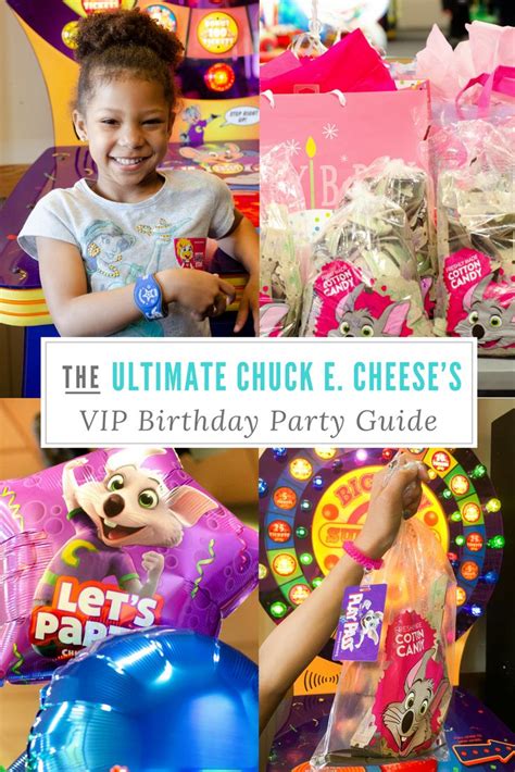 The Ultimate Chuck E Cheeses Vip Birthday Party Guide Birthday