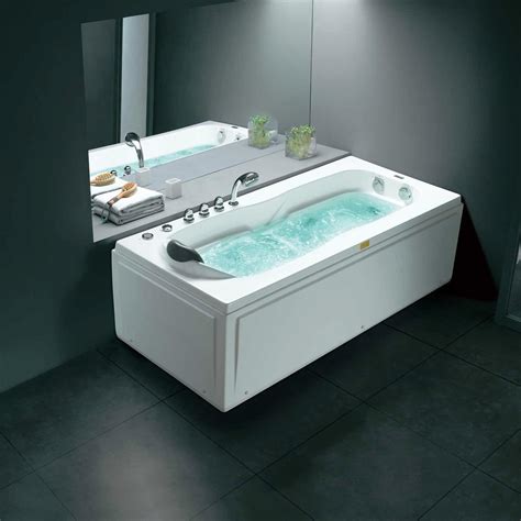 Ariel 71 acrylic right drain rectangular alcove whirlpool bathtub, white by ariel bath (1) $2,490. Whirlpool Tubs For Two — Schmidt Gallery Design