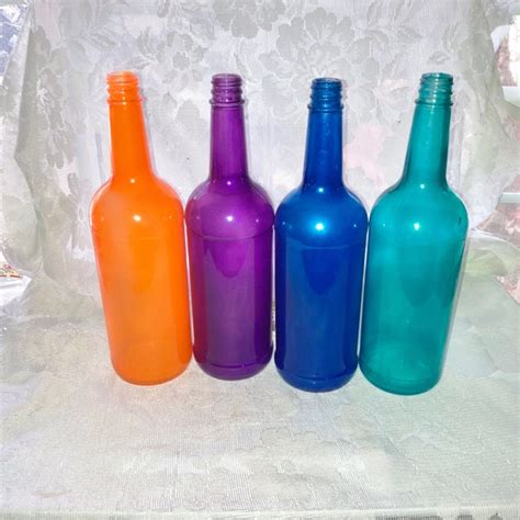 Colored Bottles Etsy