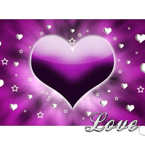 Purple Hearts Wallpaper 54 Pictures Wallpaper Pc Hd Heart Wallpaper