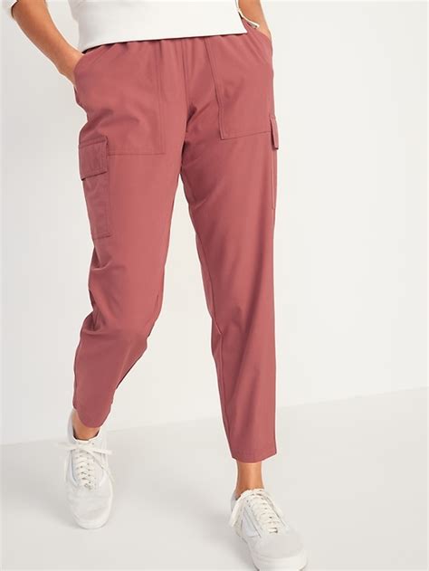 Old Navy High Waisted Stretchtech Cargo Ankle Pants For Women