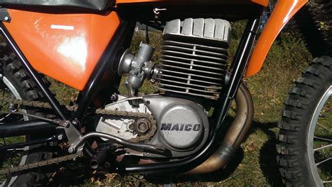 1971 Maico Mc400 Square Barrel Vintage Motocross Ahrma Cz Penton Elsinore