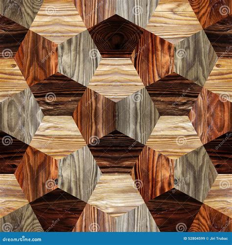 Abstract Paneling Pattern Seamless Background Wood Texture Stock Illustration Illustration