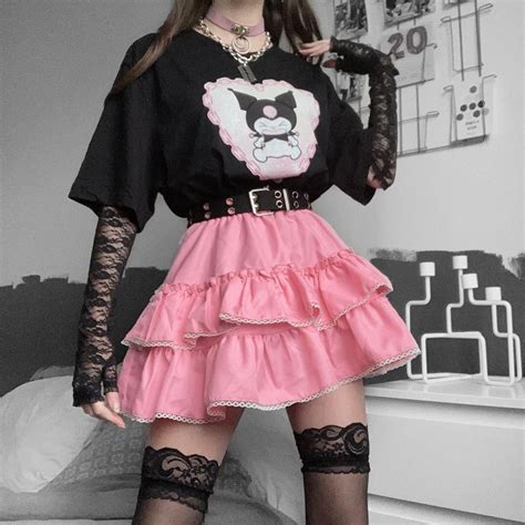 Pin By Phoebe Winchester On Sanriocore Sanriogoth In 2022 Alternative Outfits Pastel Goth