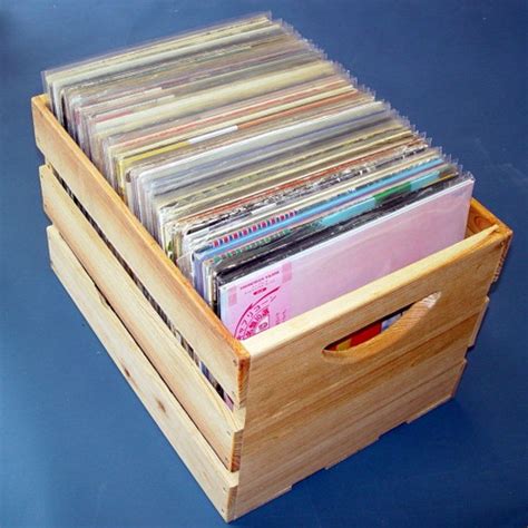 Lp Record Storage Box Vinyl Record Storage Diy Lp Storage Record