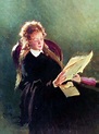 Chica leyendo – Ilya Repin ️ - Es: Repin Ilya