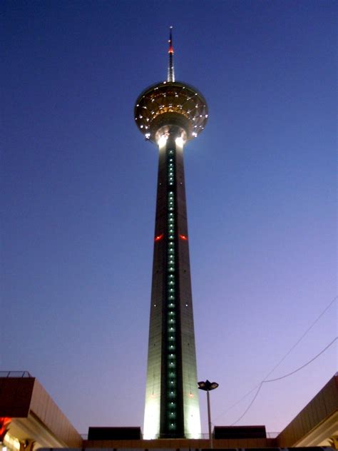 tehran milad tower milad tower is the tallest concrete tow… flickr