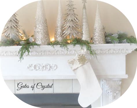 Gates Of Crystal How To Make A Christmas Stocking Christmas Mantle