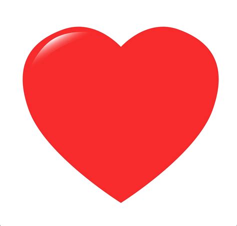 Pic Of Red Heart Clipart Best