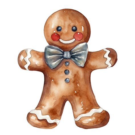 Gingerbread Man Clip Art Png
